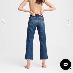 rag & bone Maya High rise straight/Color: Magnus